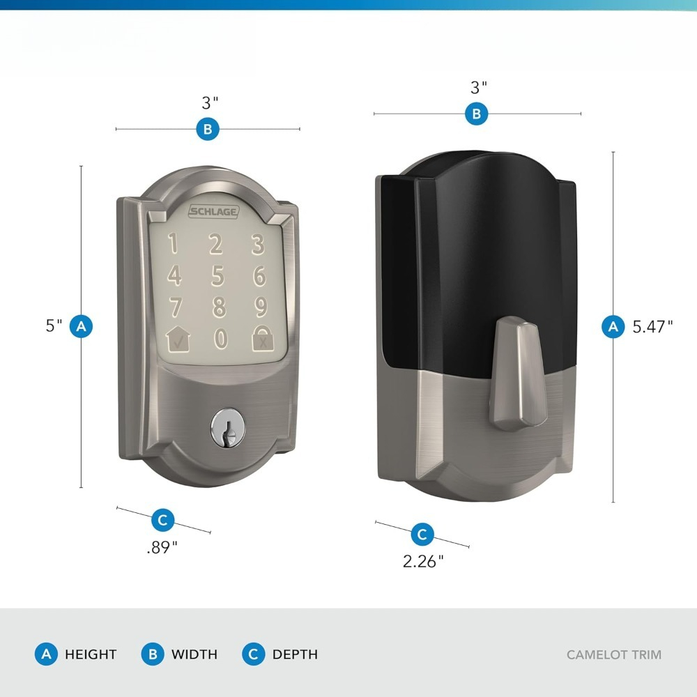 Smart Wi-Fi Deadbolt Lock Touc - đánh giá và giá Airbnb Smart Home