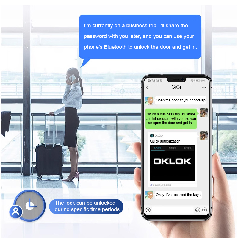 Intelligent Padlock Hang Desig - đánh giá và giá Smart Home Lock