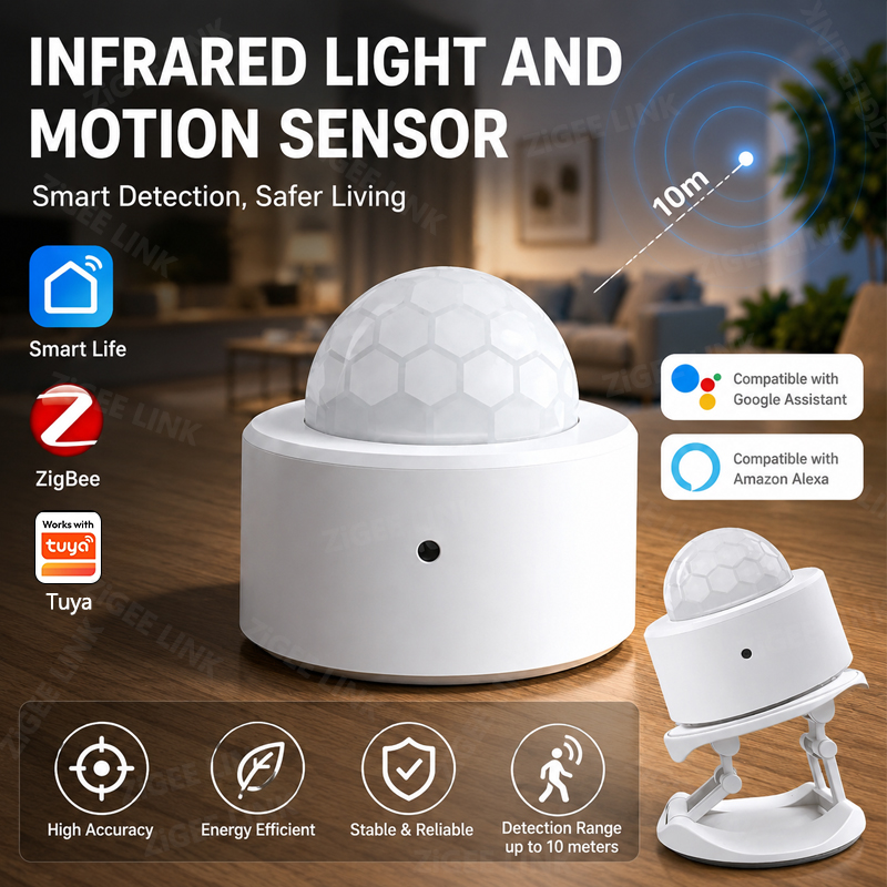 ZigBee 3.0 PIR Motion Sensor W - đánh giá và giá Smart Home Gateway