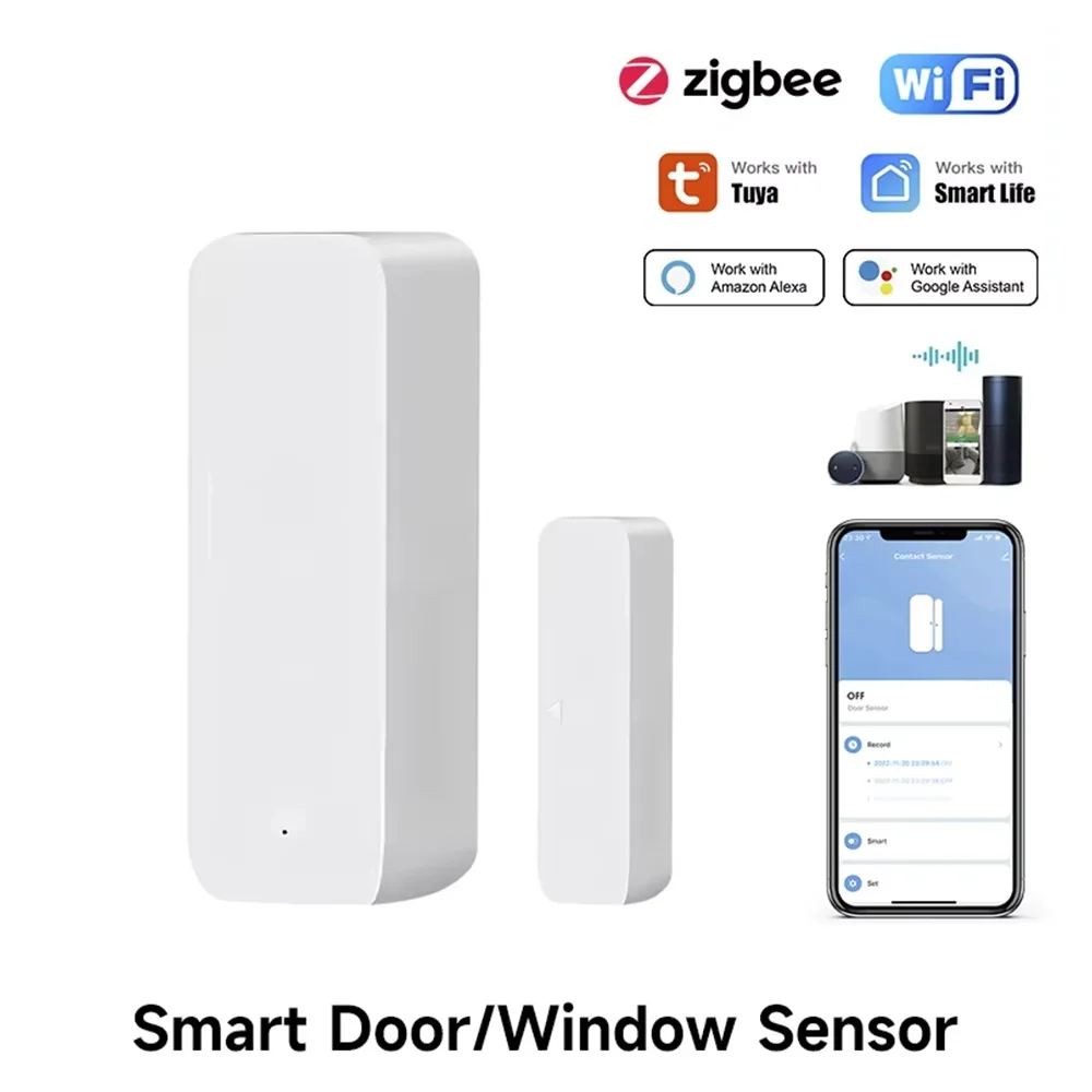 Tuya Zigbee/WiFi Magnetic Door - đánh giá và giá Smart Home Gateway