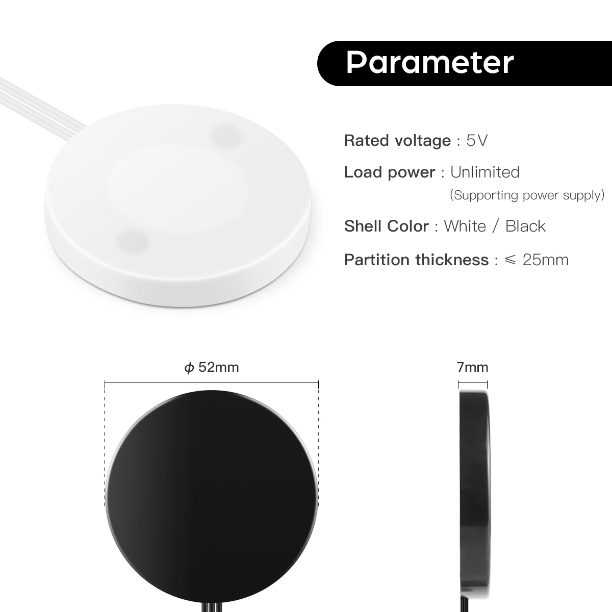 USB 5V Penetrable Wooden 20mm  - đánh giá và giá Smart Home Llm