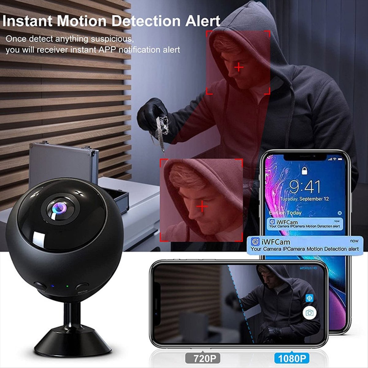 Stable- Fisheye HD Night Visio - đánh giá và giá Smart Home Kamera
