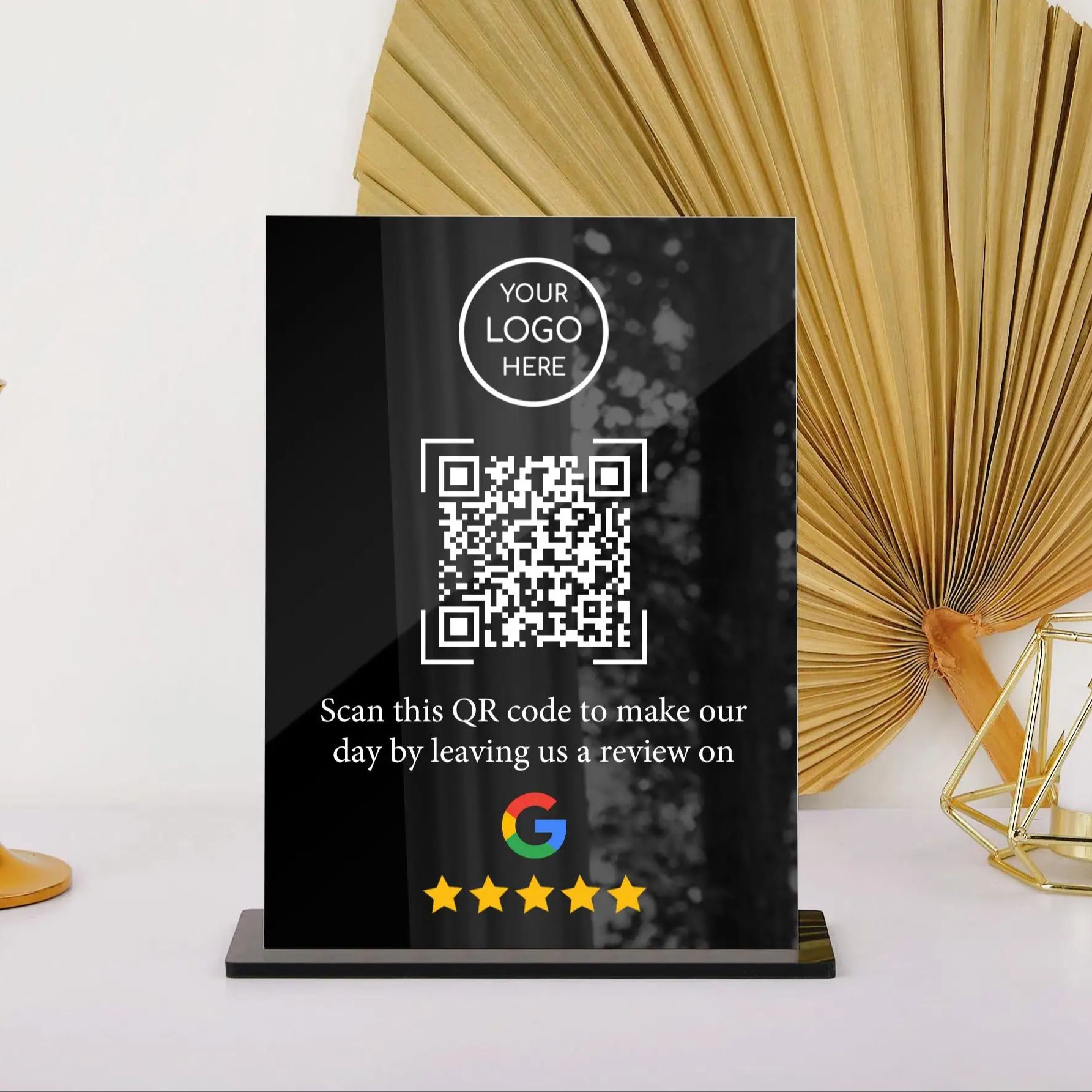 Customized QR Code Acrylic Sta - đánh giá và giá Airbnb Smart Home
