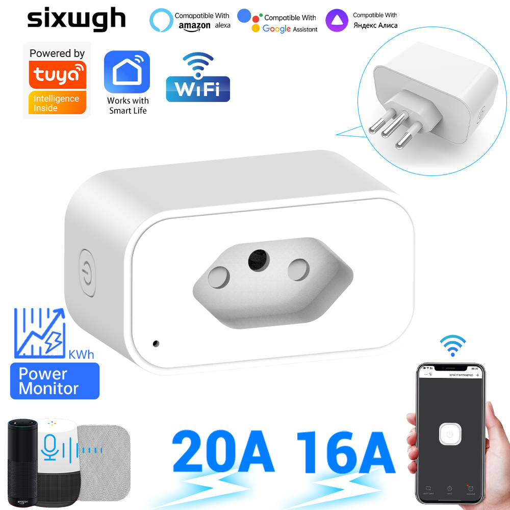 Tuya WiFi Smart Socket Brazil  - đánh giá và giá Smart Home Technology