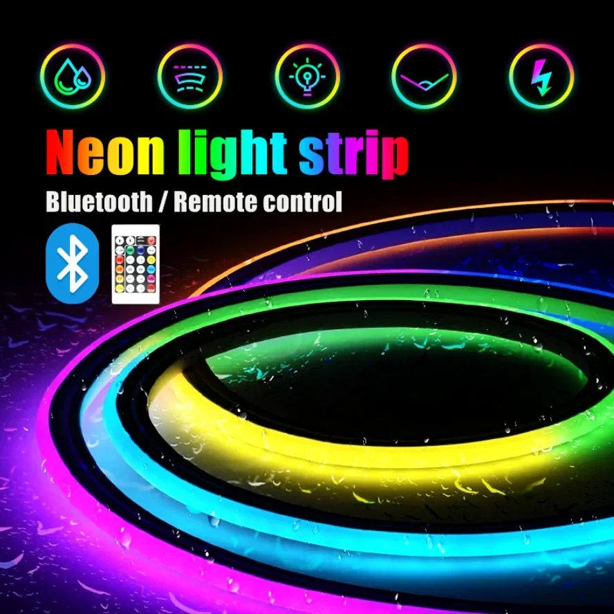 5m USB Smart Control RGB Neon  - đánh giá và giá Smart Home Llm