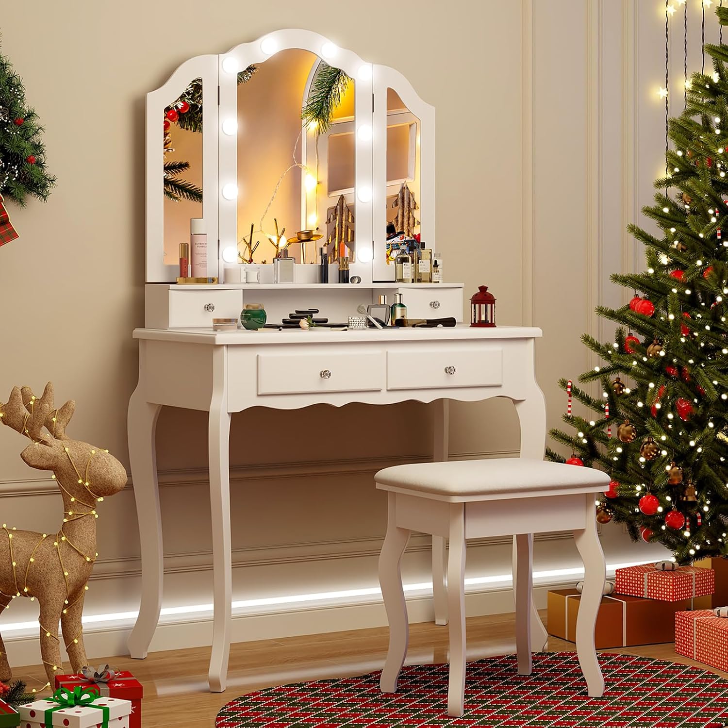 Vanity Desk with Lights - Make - đánh giá và giá Smart Home Retrofit