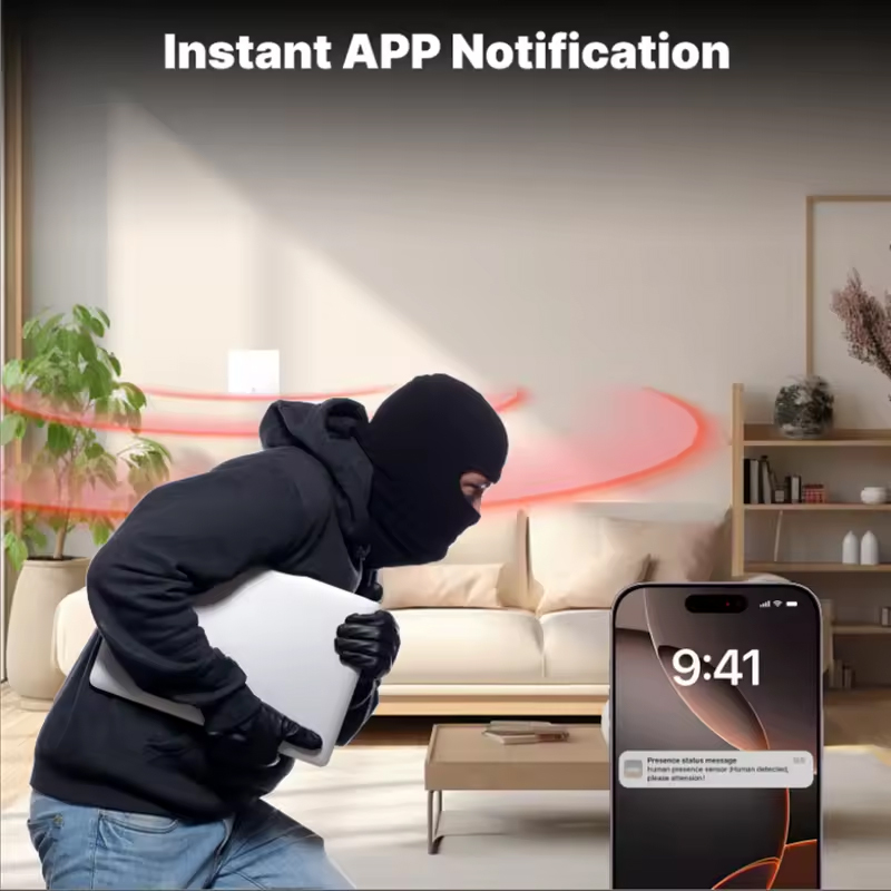 MOES Tuya ZigBee Smart Human P - đánh giá và giá Smart Home Retrofit