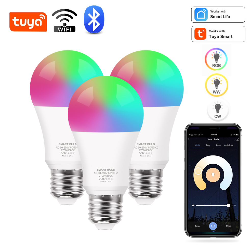Tuya Wifi/Bluetooth Smart Bulb - đánh giá và giá Smart Bulb