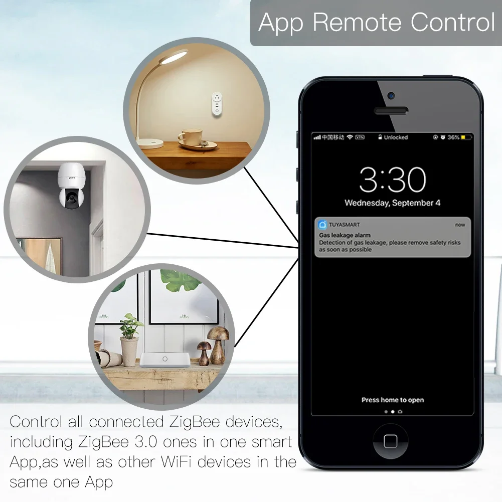 Tuya ZigBee 3.0 Thông Minh Cửa - đánh giá và giá Smart Home Gateway