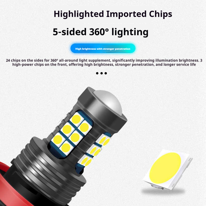 Front Fog Light 2pcs LED Bulb  - đánh giá và giá Smart Bulb